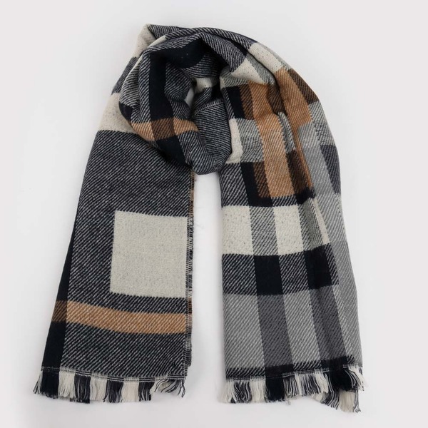 China brown long scarf manufacturer - Lilla Accessories brown long scarf